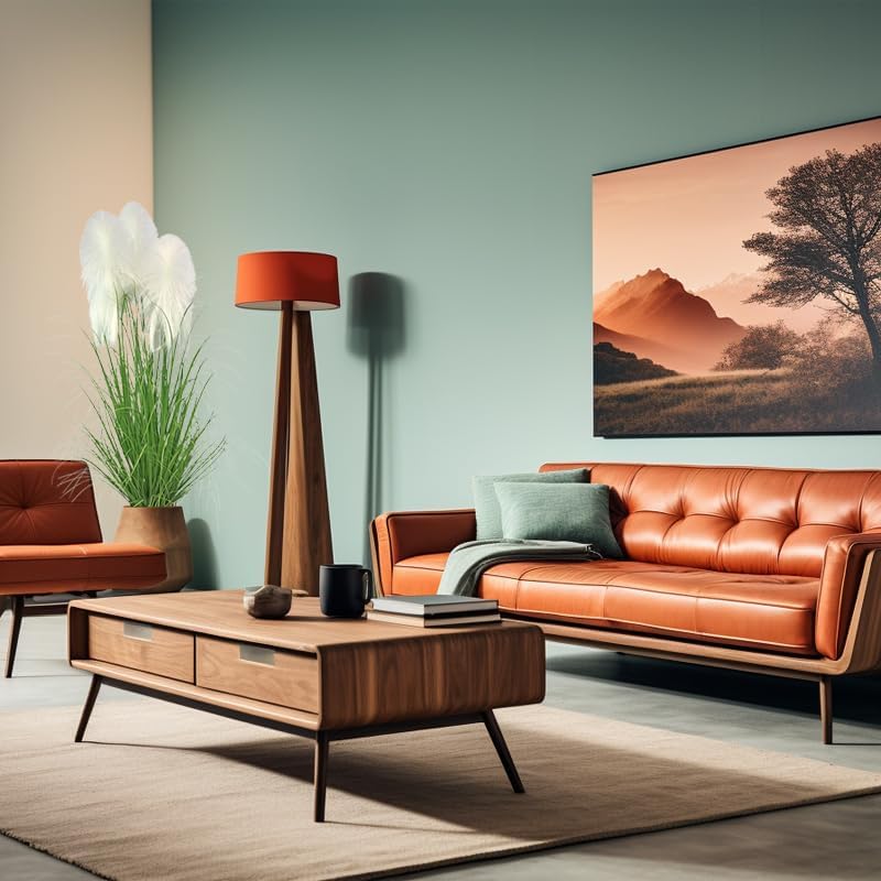 Miniatura 6 de VIGGDA Planta artificial de 47 pulgadas (paquete de 1) planta de césped artificial, plantas artificiales decorativas para interiores y hogares,