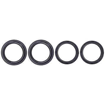 Front Shock Absorber Oil Seal, Dustproof 2PCS Waterproof Motorcycle Parts for Repair