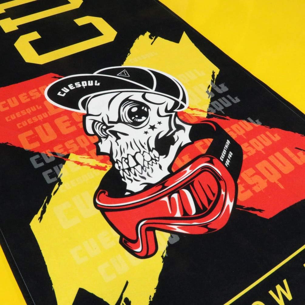 CUESOUL Heavy Duty Darts Mat Includes Both Official Soft & Steel Tip Throwline Skull in Hat : Sports & Outdoors