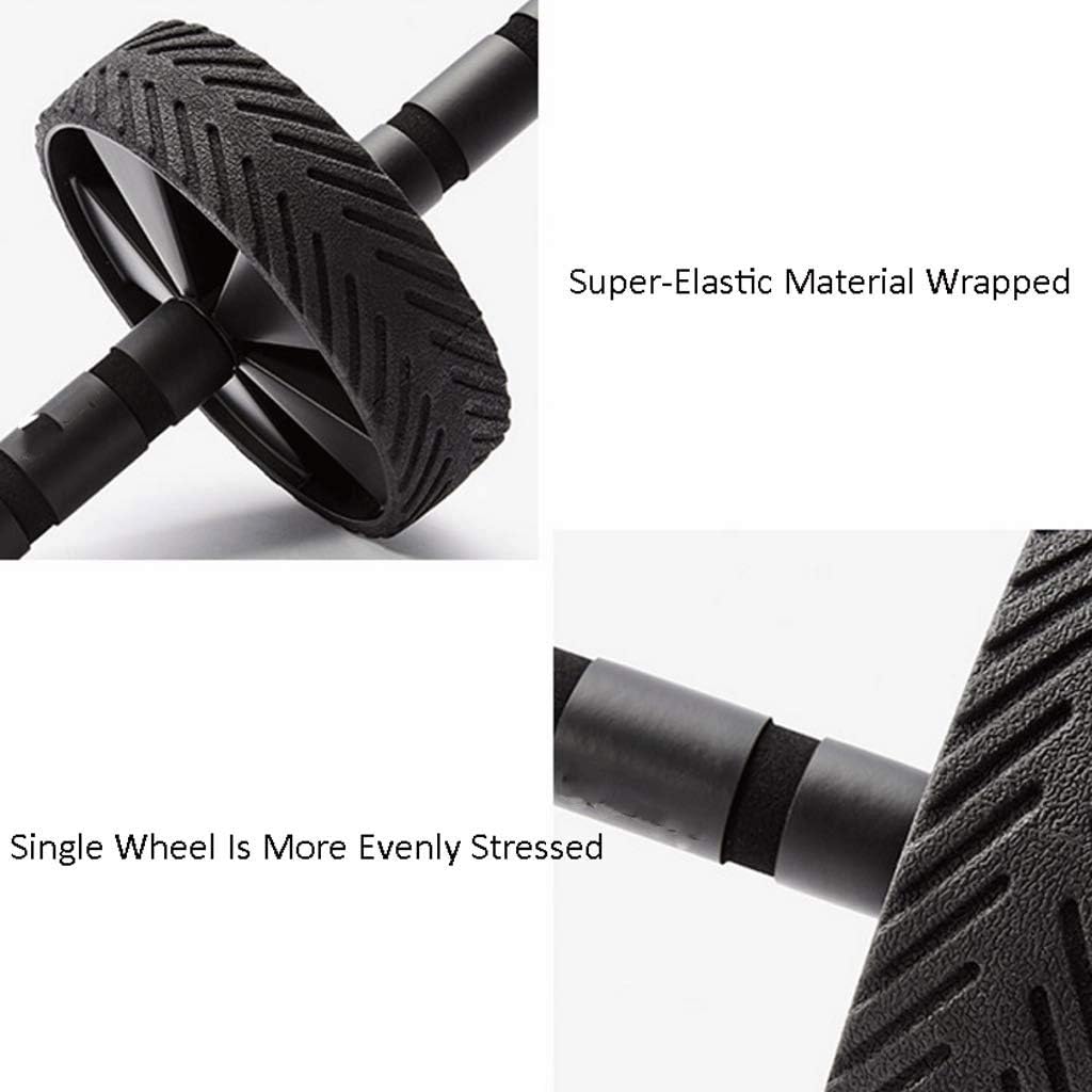 Abdominal Muscle Wheel- Large Wheel ab Exercise Roller Home Gym Equipment for Core Strength Training Tool