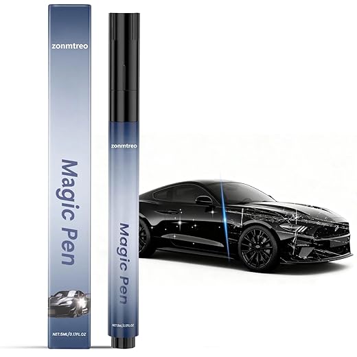 Magic Car Scratch Removal Pen, Professional Repair Solution For All Cars, Works On Any Color To Fix Scratches Swirl Marks And Scuffs, Easy DIY Paint Restoration Kit For A Seamless Finish (1)
