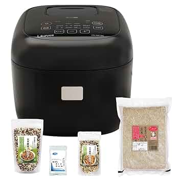 5863【未開封品】ライカベル 圧力IH玄米発芽炊飯器 5.5合炊き 圧力IH Amazon | ライカベル 圧力IH玄米発芽炊飯器 5.5合炊き 圧力IH