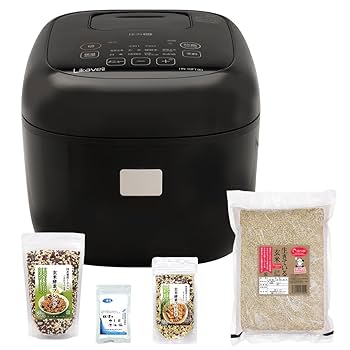 Amazon.co.jp: 玄米発芽炊飯器ライカベル 発芽熟成玄 米セット