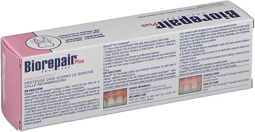 Miniatura 4 de Biorepair Parodontgel Pasta de dientes diaria, tubos de 2.54 onzas líquidas (2.5 fl oz) (paquete de 2) Importación italiana