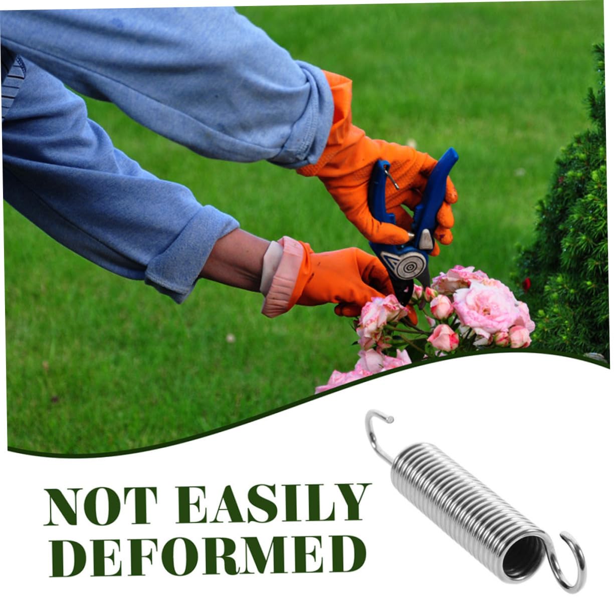 ibasenice 3 Set Molle Acciaio Inossidabile Per Forbici Da Potatura Molle Di Ricambio Resistenti E Facili Da Installare Accessorio Per Cesoie Da Giardino Sostituzione Pratica E 16 Pezzi*3
