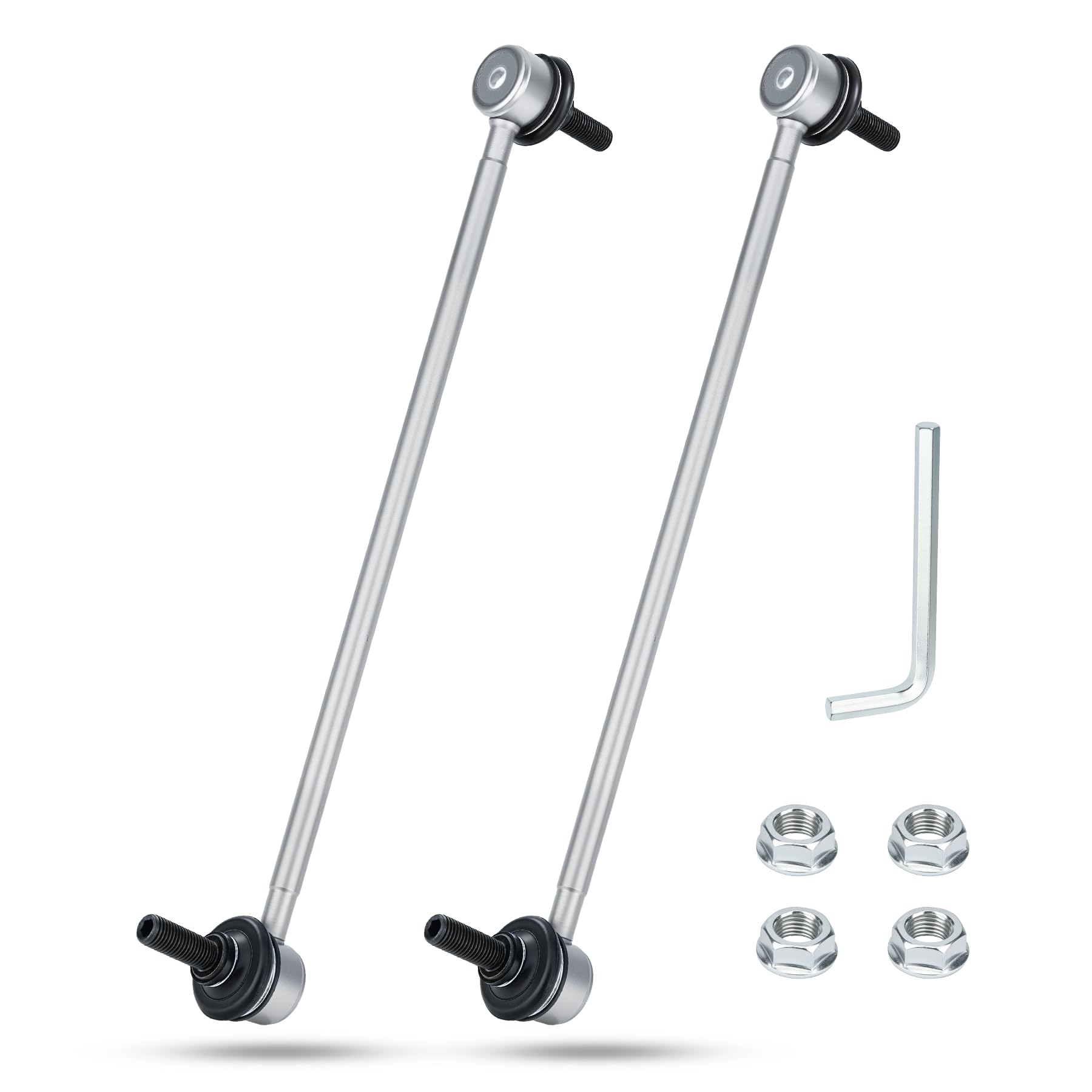 Zinc-Nickel Alloy Front Stabilizer Sway Bar Links for 2004-2009 Mazda 3 2006-2014 Mazda 5 1995-2001 BMW 740i 740iL 750iL K80235