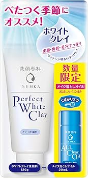 Amazon | 洗顔専科 パーフェクトホワイトクレイ+オールクリア