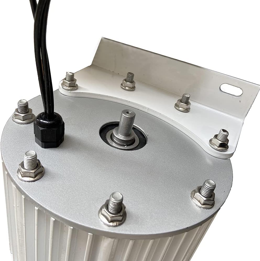 3000W Permanent Magnet Generator Gearless 3 Phase 3KW Alternator AC 96V For Wind Turbine Water Turbine Hydroelectric generator 333RPM