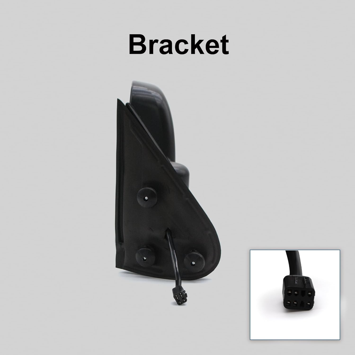 WLLW Towing Mirrors fit for 1999-2002 Chevy Silverado GMC Sierra 1500 2500 3500, 2001 2002 for Tahoe Yukon Yukon XL Denali, Power Heated Glass Arrow Turn Signal Light Manual Telescoping Black Cap