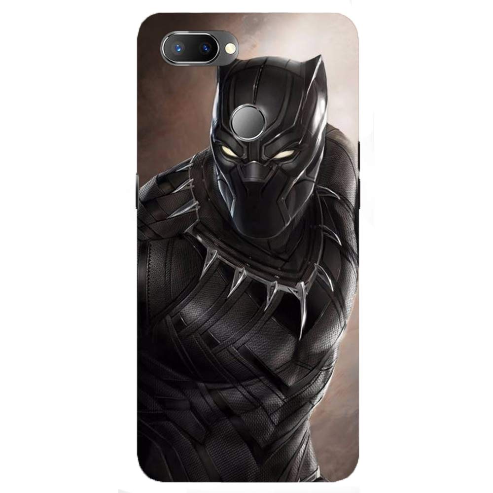 NDCOM for Black Panther Printed Hard Plastic 3D Mobile Back Cover Case for Oppo Realme 2 Pro