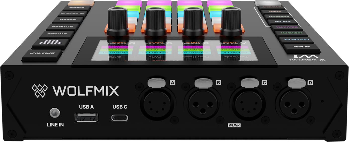 Wolfmix W1 MK3 DMX Controller Standalone