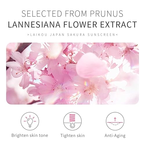 Vista 13 de Protector solar japonés SPF 50 PA+++ Rosada Essence Cream 1.76 oz Crema Facial Protector Solar Hidratante Cosméticos (1)