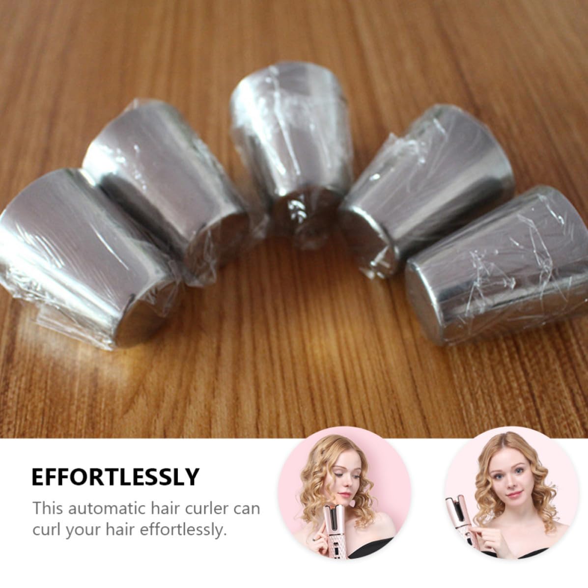 Rizador de Pelo Automático USB Recargable Inalámbrico