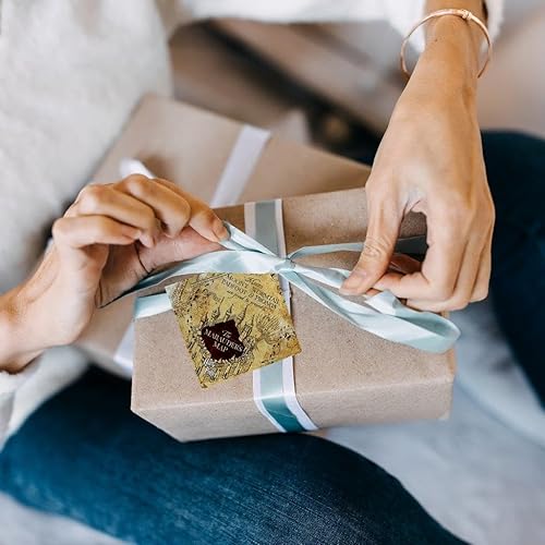 Miniatura 5 de Harry Potter - Mapa del merodeador - I Solemnly Swear - Mischief Managed - Impresiones Starfire de 3.5 pulgadas, accesorio de vidrio colgante |