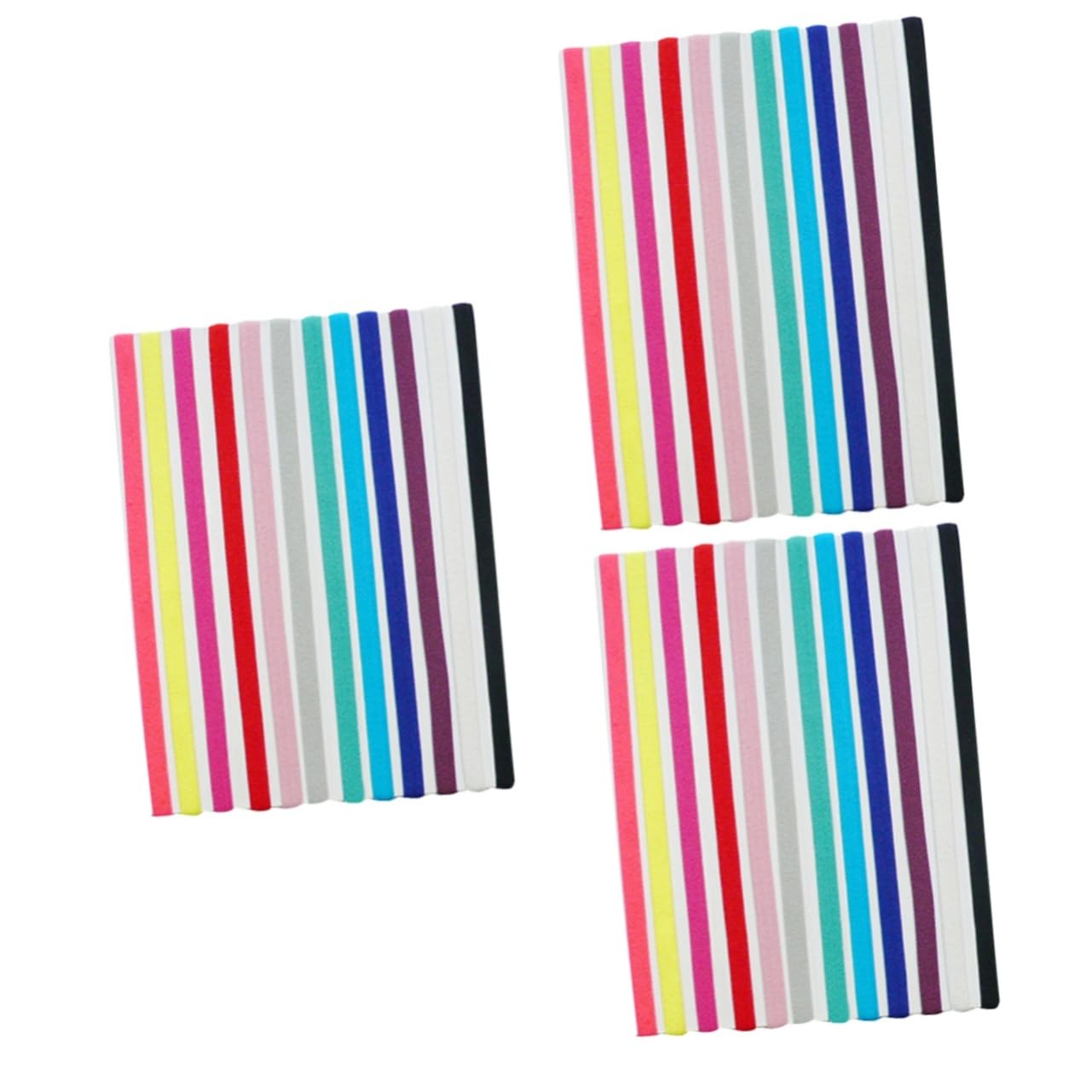FRCOLOR 3 Set Di Cerchietti Per Per Donna Fascia Elastica Per Sportiva 12 Alla Moda 12 Pezzi * 3