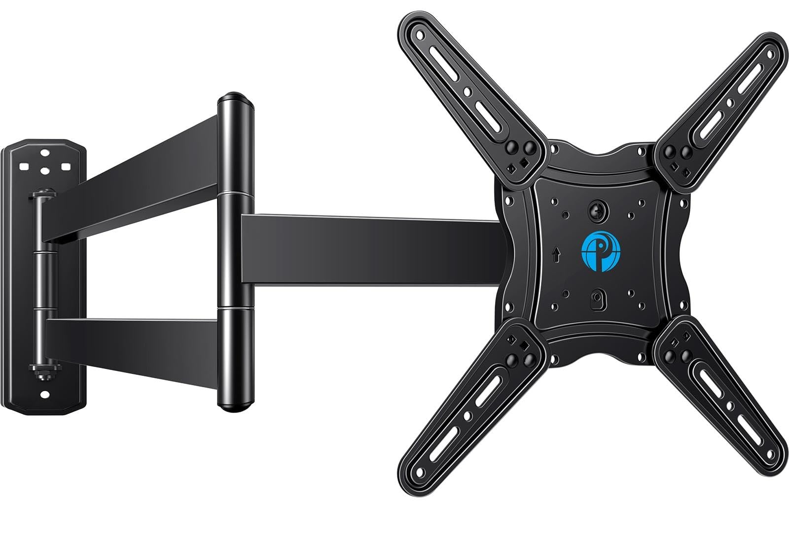 Pipishell Full Motion TV Wall Mount for Echo Show 21/15 and 13-43 Inch Flat Curved Screen TVs & Monitors, Max VESA 200x200mm up to 44lbs, TV Mount Wall Bracket with Rotation Swivel Tilt Extension — Amazon image 14
