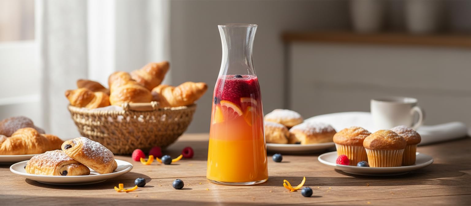 Bormioli Atelier - Jarra de agua y vino (500 ml, 6 unidades)
