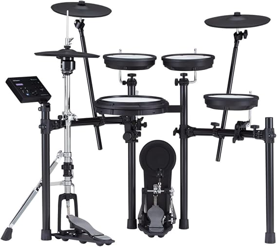 Roland TD-07KVX Electronic V-Drums Kit With VH-10 Floating Hi-Hat and Best-Ever Cymbals Bluetooth Audio & MIDI 40 FREE Melodics Lessons