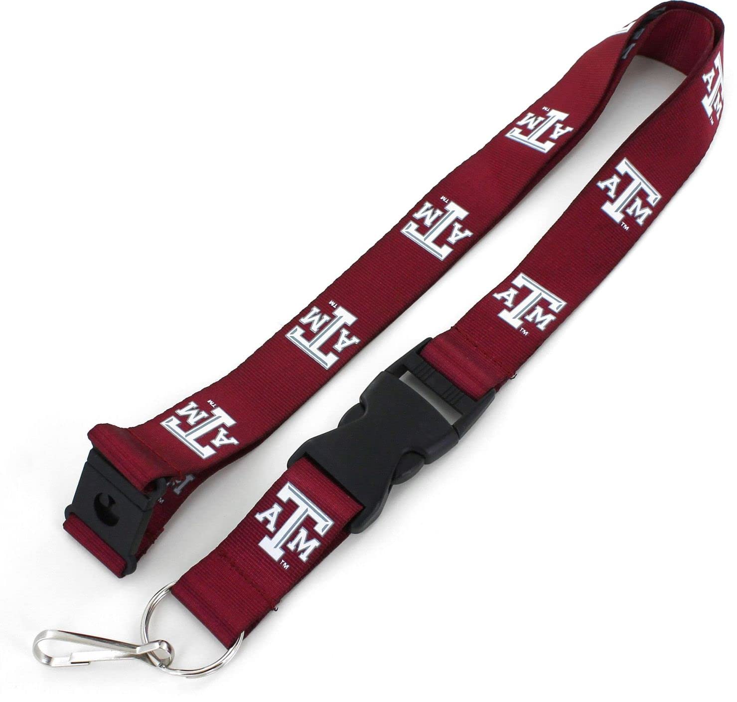 aminco NCAA Texas A&M Aggies Team Lanyard, Red