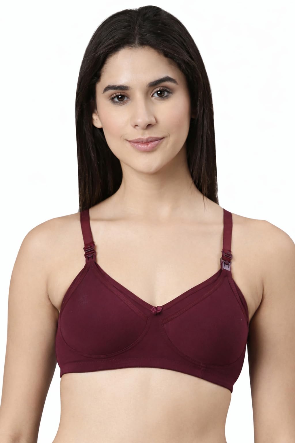 Maternity Nursing Bra | Feeding Bra | Nursing Bra for Women | Non Padded Bra for Women | Bamboo Soft Fabric.-image-40