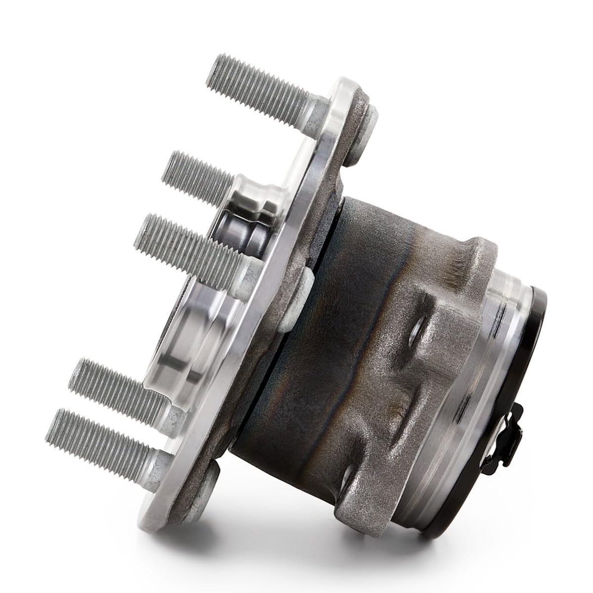 RIDEX 654W0974 Kit de roulement de roue Arrière Gauche Arrière Droite Arrière avec bague magnétique intégré Roulement de roue intégré au moyeu de roue avec bague ABS avec vis/boulons