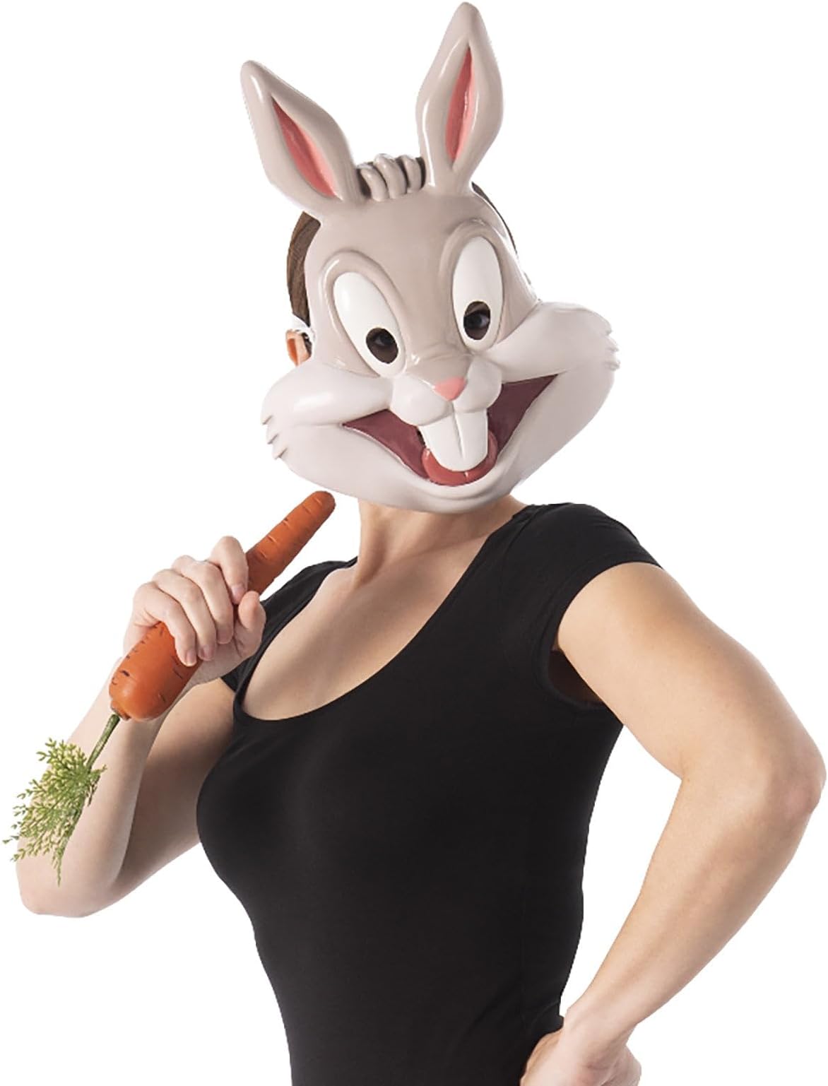 Rubies Official Warner Bros Space Jam 2 Bugs Bunny Mask, Cartoon Costume Accessory Adults