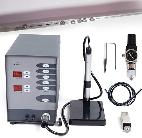 Miniatura 2 de TFCFL Soldador por puntos Kit de soldador de joyería permanente CNC Máquina de soldadura por puntos 110V 60HZ Pulso Argon Máquina de soldadura por