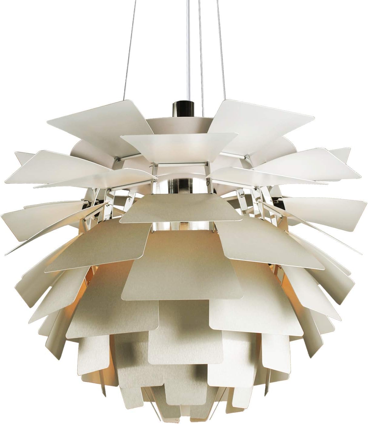 Artichoke Pendant Light (Silver)