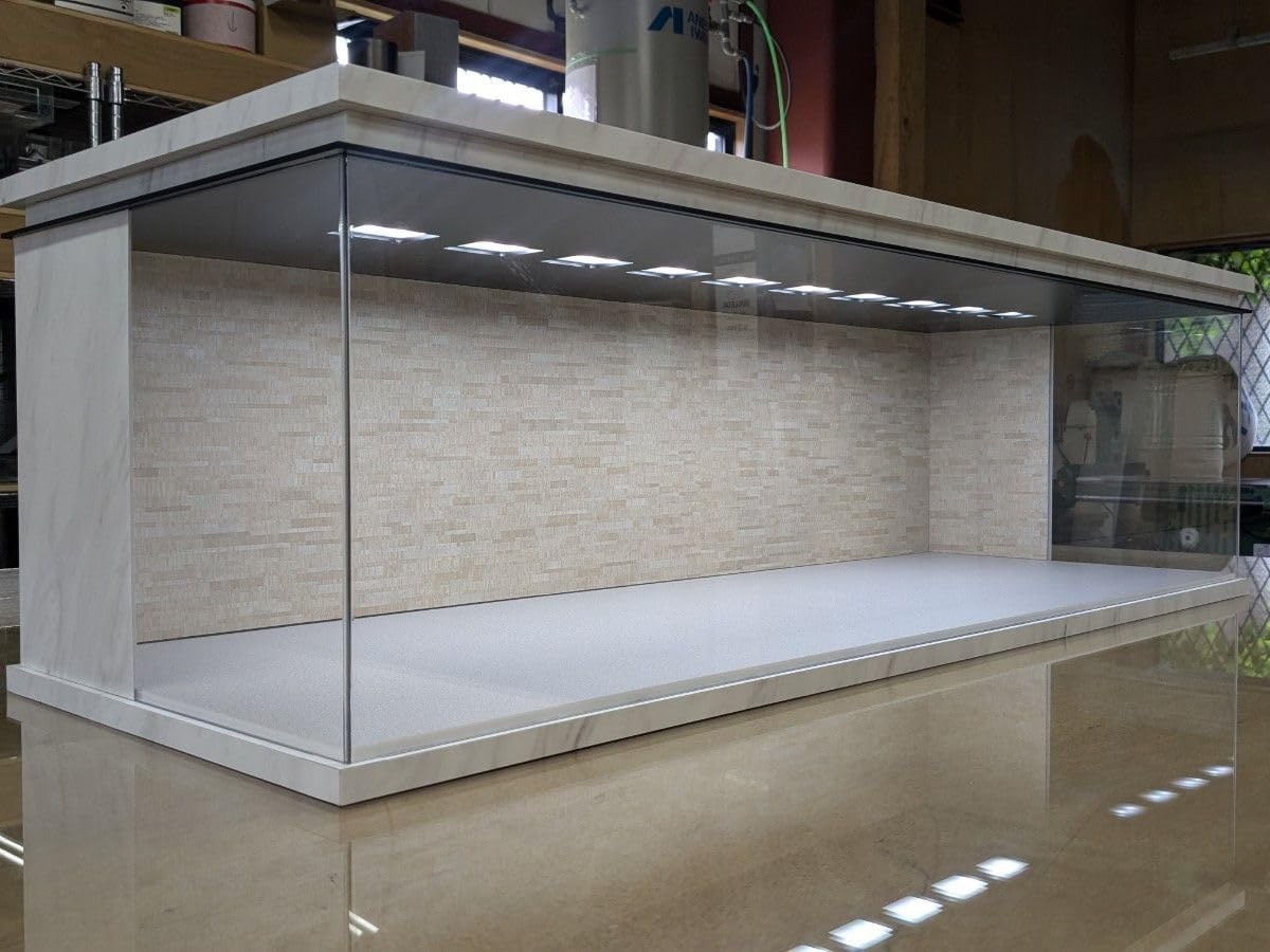 アクリルショーケース 白大理石仕様 ちゃーぼ様 アクリルショーケース