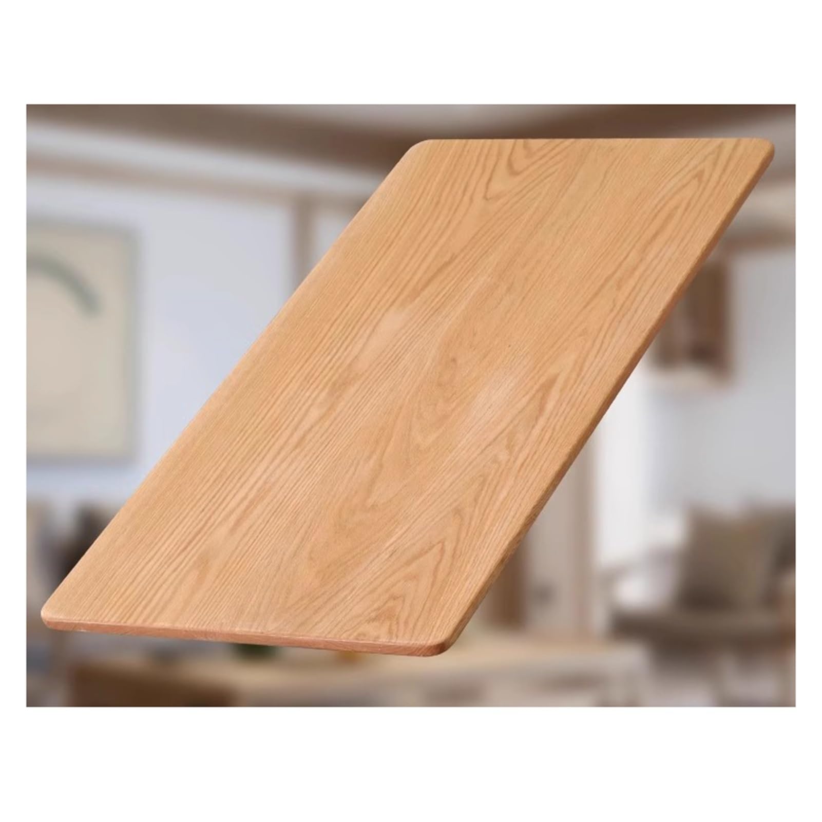 XILYZMO Custom Made Natural Solid Wood Slab, Unfinished Butcher