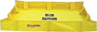 Berme de Confinement 203 mm x 1219 mm x 1219 mm, color amarillo