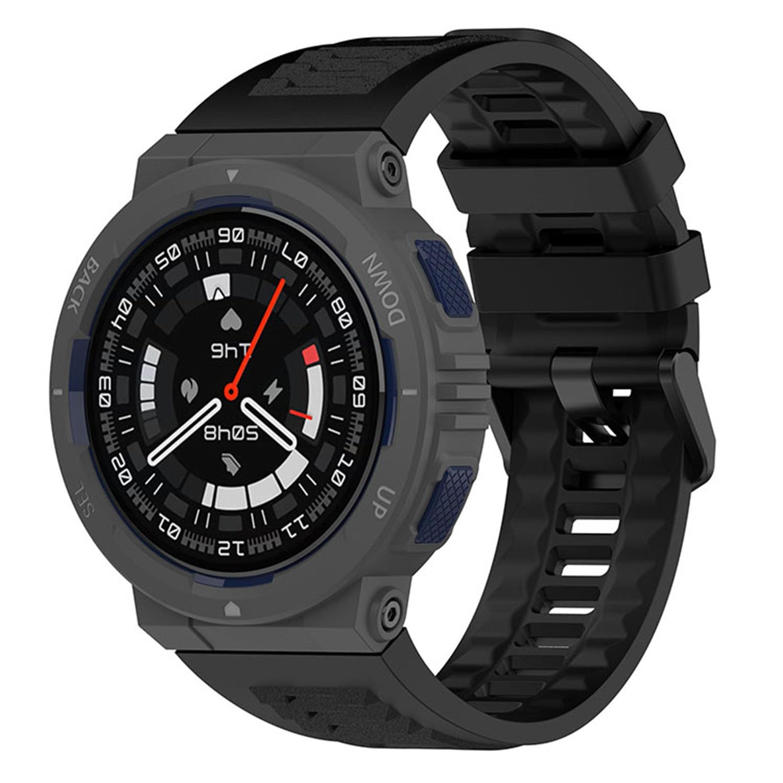 Replacement Bands for Amazfit Active Edge Smartwatch, Silicone Band for Amazfit Active Edge Smart Watch, Watch Band for Women Men