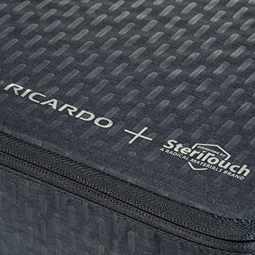 Ricardo Beverly Hills Essentials 5.0 Deluxe Travel Organizer with Polygiene StayFresh, Odor-Controlling Toiletry Bag, Airplane Travel Essentials & Bag Organizer, Vacation and Cruise Gear, 12" High4