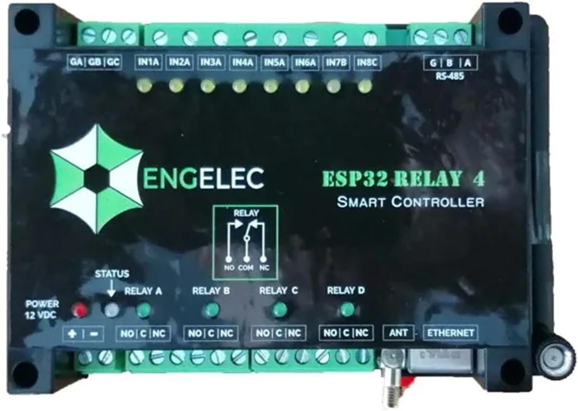 ESP32 Relay Combine RJ45/RS485 CR2032