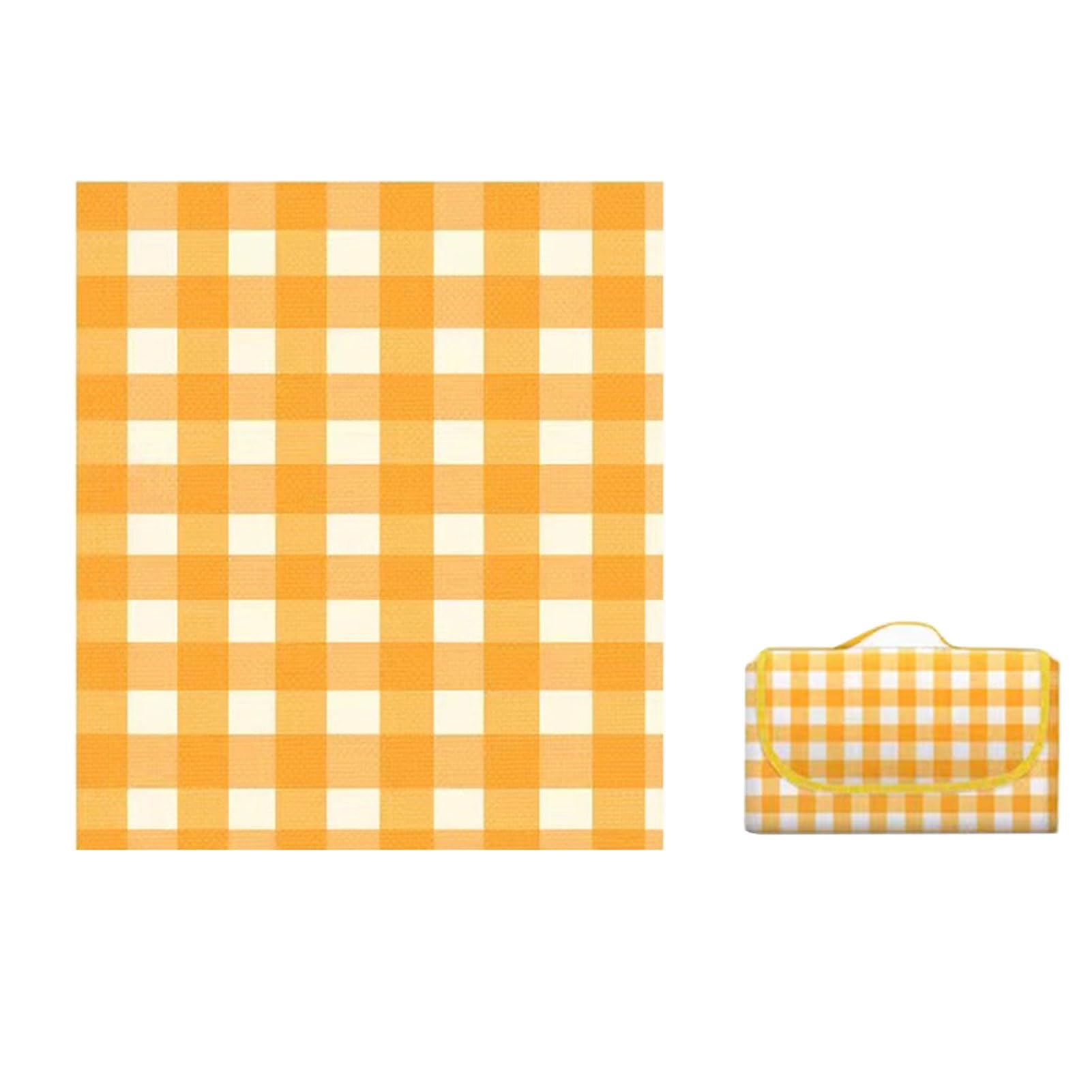 Questa Coperta Impermeabile è Un Tappetino Pieghevole di Grandi Dimensioni, Ideale per Campeggio, Spiaggia, Parco, Viaggi ed Escursioni, con Retro in PVC (150 x 200 cm).