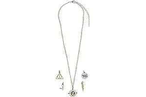 Harry Potter Mischief Managed Interchangeable Multi-Charm Necklace Set: A Magical Accessory for Potterheads
