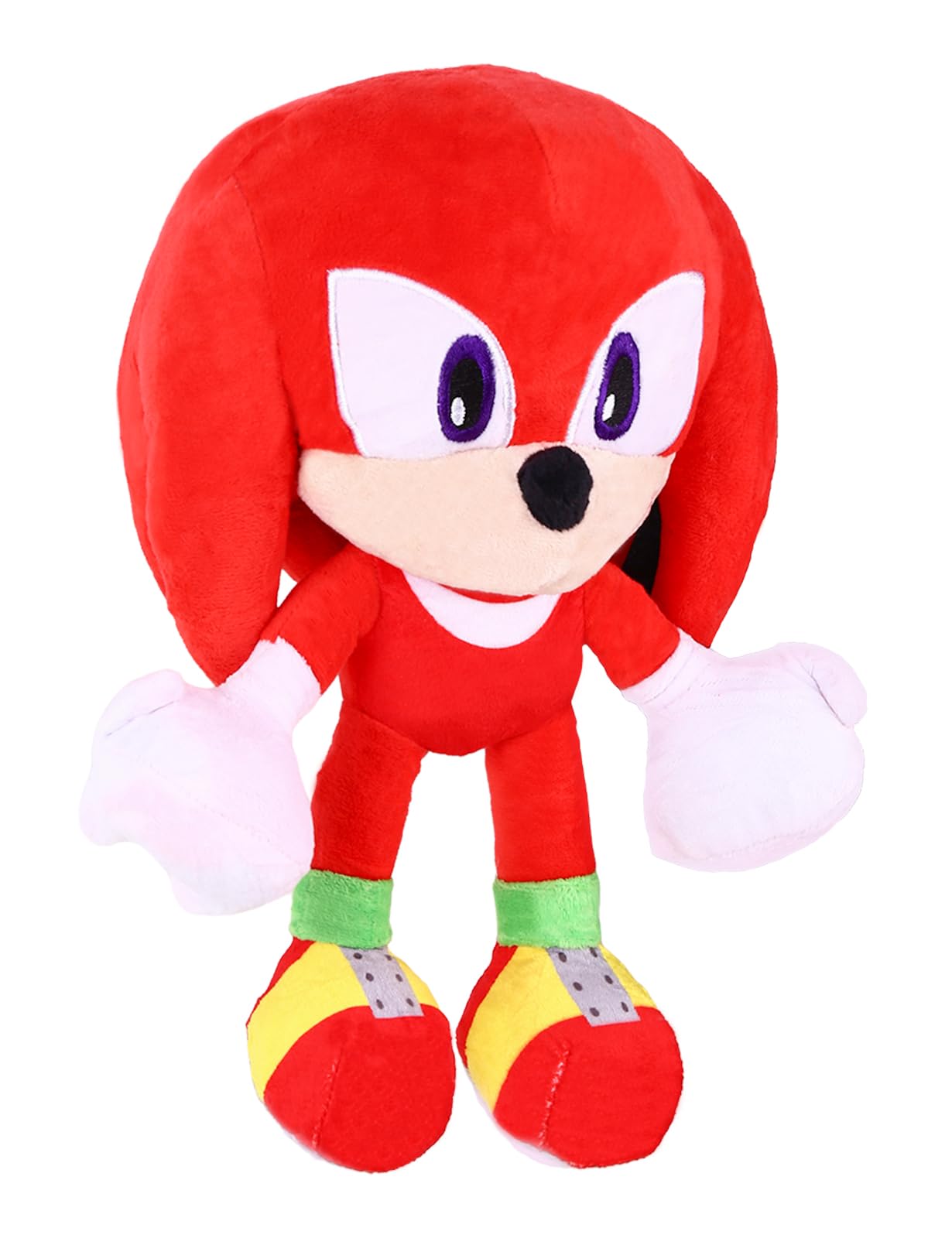viallolipa Anime Plush Toy, 30cm Red Stuffed Plush Doll, Cute Cartoon Collectable Home Decoration for Kids Boys Girls Birthdays Gift