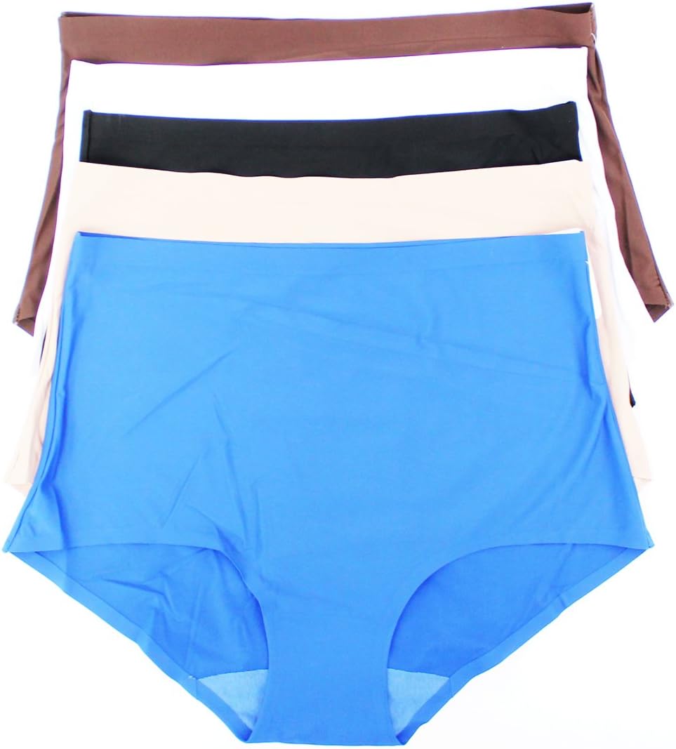 Kali & Wins Highwaisted Lasercut Panties 6 Pairs (L, Mult) at Amazon