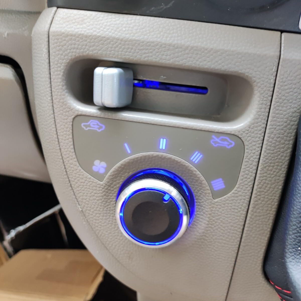 シルバー スズキ シルバー スズキ エブリィ エアコンダイヤル アルミ