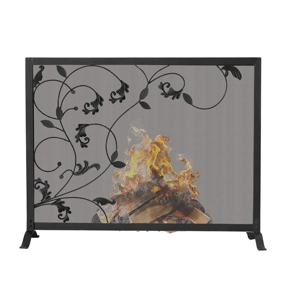 Schermi per Caminetti di Guardia Panel Schermo antincendio scolpito Art Floor Camino Schermo Schermo Decorativo Schermo divisorio Schermata cavo Craft Home Living Room Stove Recinzione Accessori per C