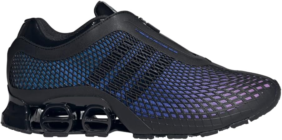 adidas CBLACK/HIRBLU/Supcol Unisex MEGARIDE S2 Core blackHi-res Blue/Supplier Colour 4.5 US, Wide Men