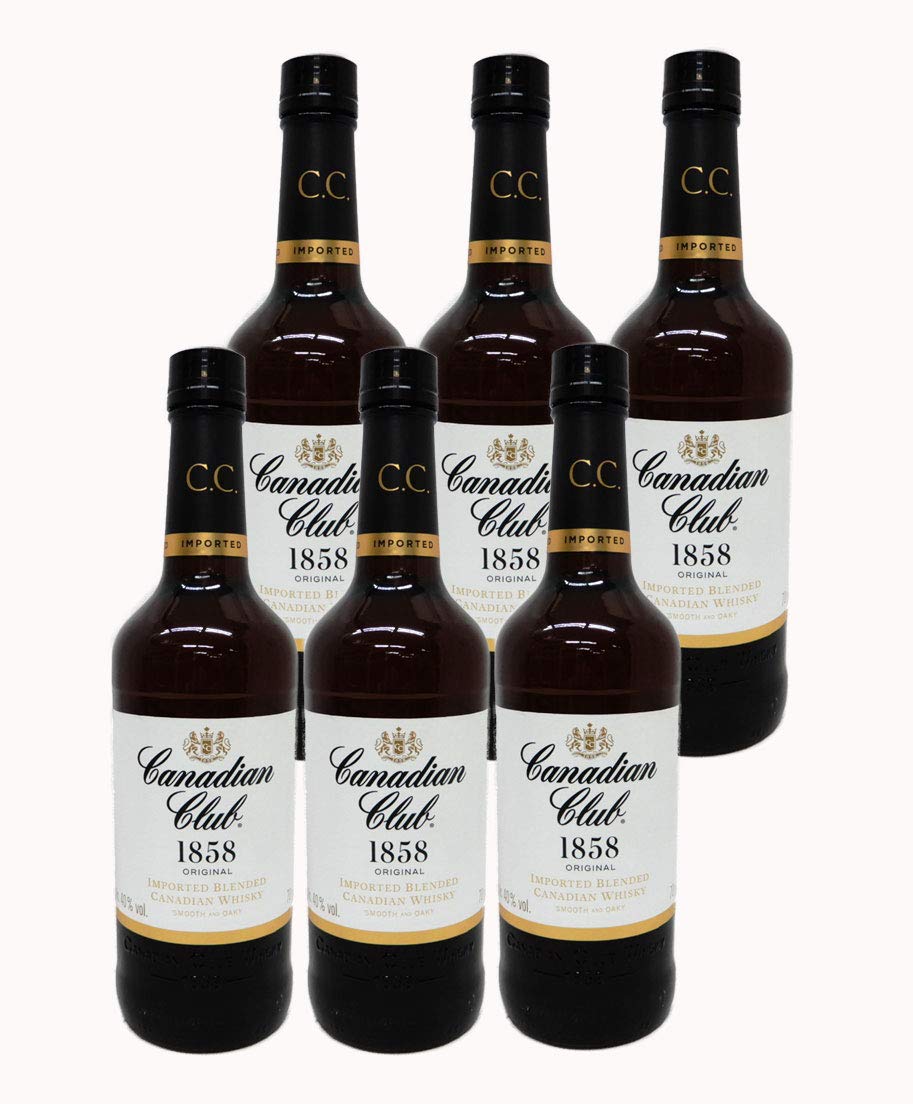 Amazon.co.jp: カナディアンクラブ 40度 700ml×6本セット : 食品・飲料