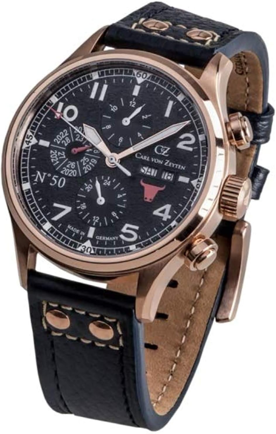 Zeyten CVZ0050RBL Men's Watch Original Carl No 50