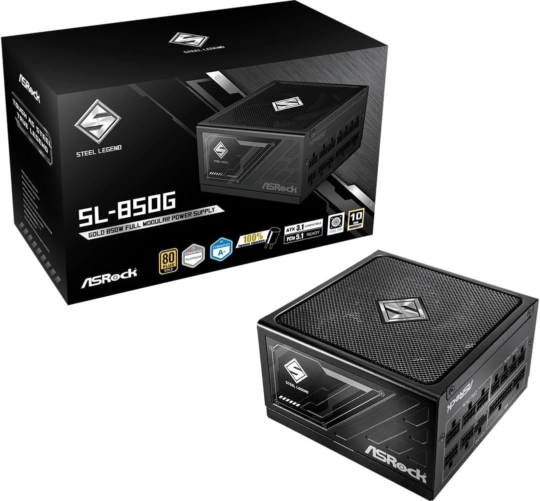 Amazon | ASRockSteel Legend 次世代GPU対応PC電源ユニット850WPCIe5.1