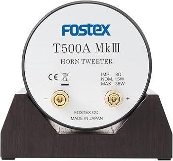 【希少高級品】FOSTEX ホーンスーパーツィーター T500A MKll ペア 希少高級品】FOSTEX ホーンスーパーツィーター T500A MKll ペア