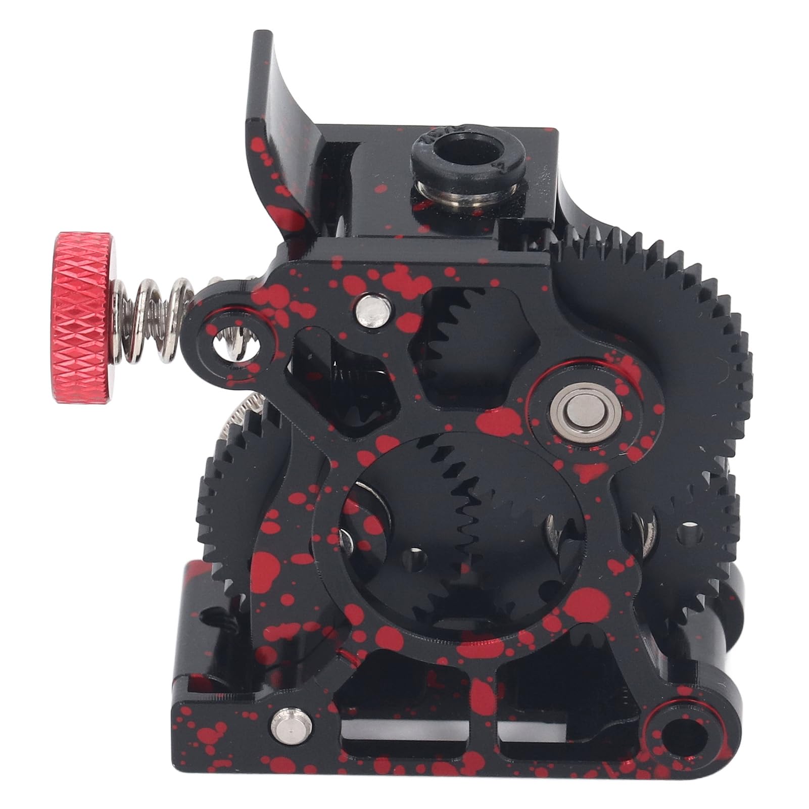 Dual-Gear-Extruder aus Vollmetall mit gehärtetem Stahl – Untersetzungsgetriebe für 3D-Drucker, Übersetzung 9,55:1, präzise CNC-Bearbeitung, geeignet für PLA, ABS, PETG, TPU, PP,