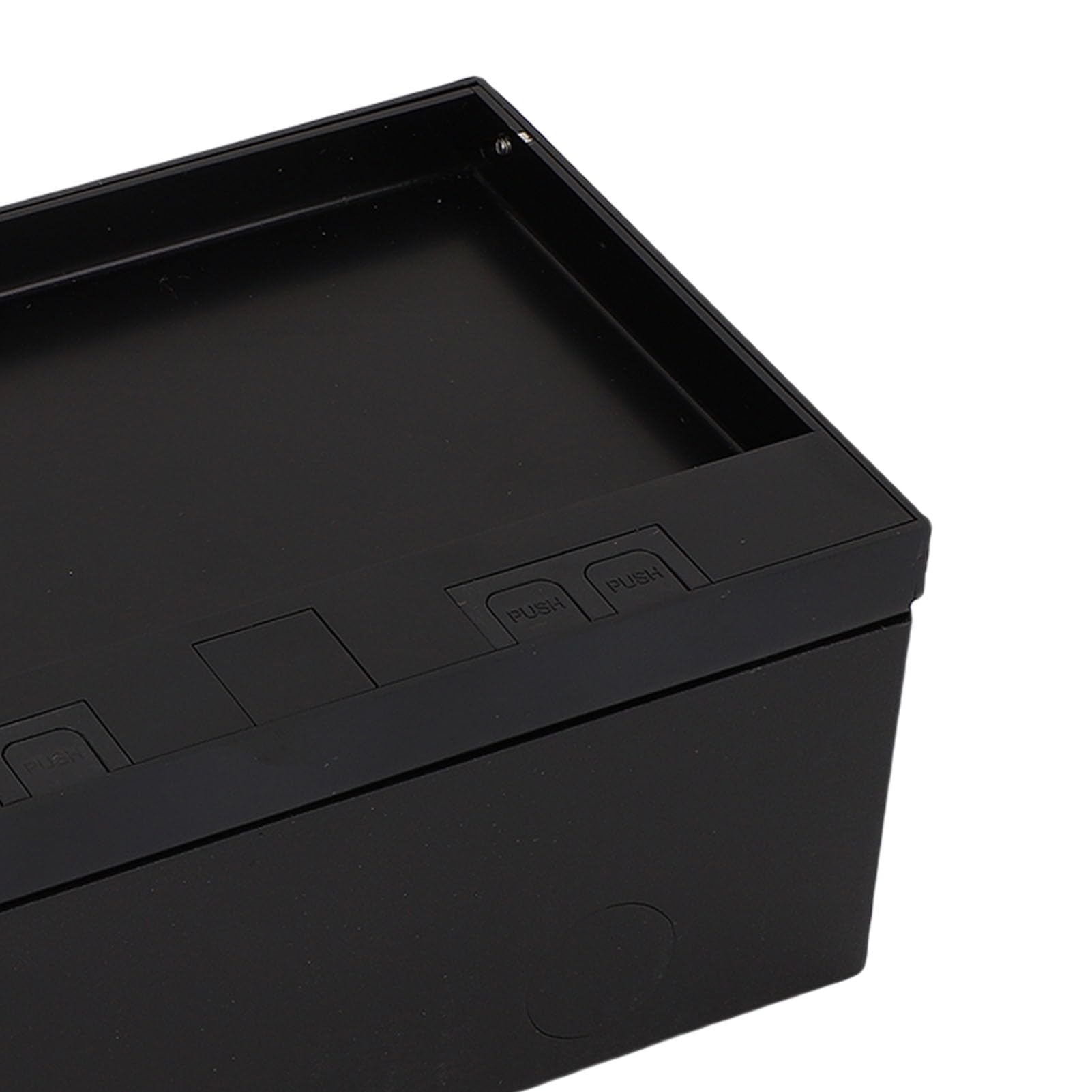 Presa da Incasso a Pavimento, Scatola di Derivazione Incorporata in Acciaio Inossidabile con Coperchio Ribaltabile 3 Uscite a Due Poli 4kW Impermeabile, per Casa, Ufficio,