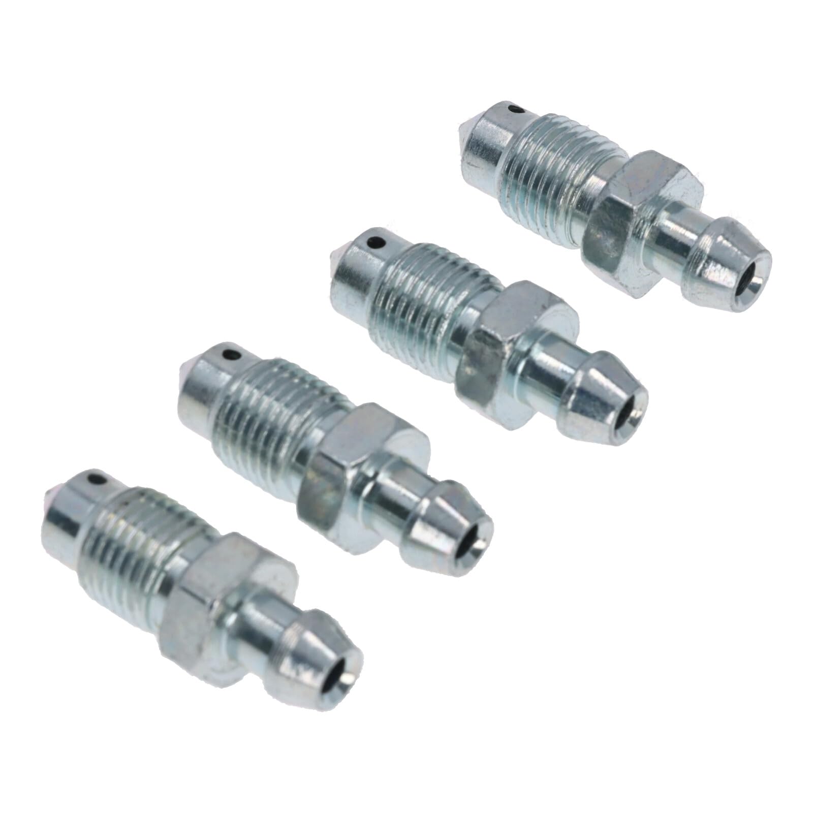 EVGATSAUTO Banjo Bolt Entlüftungsschraube M10x1.0mm - Für Motorradbremsen Mit Staubkappe