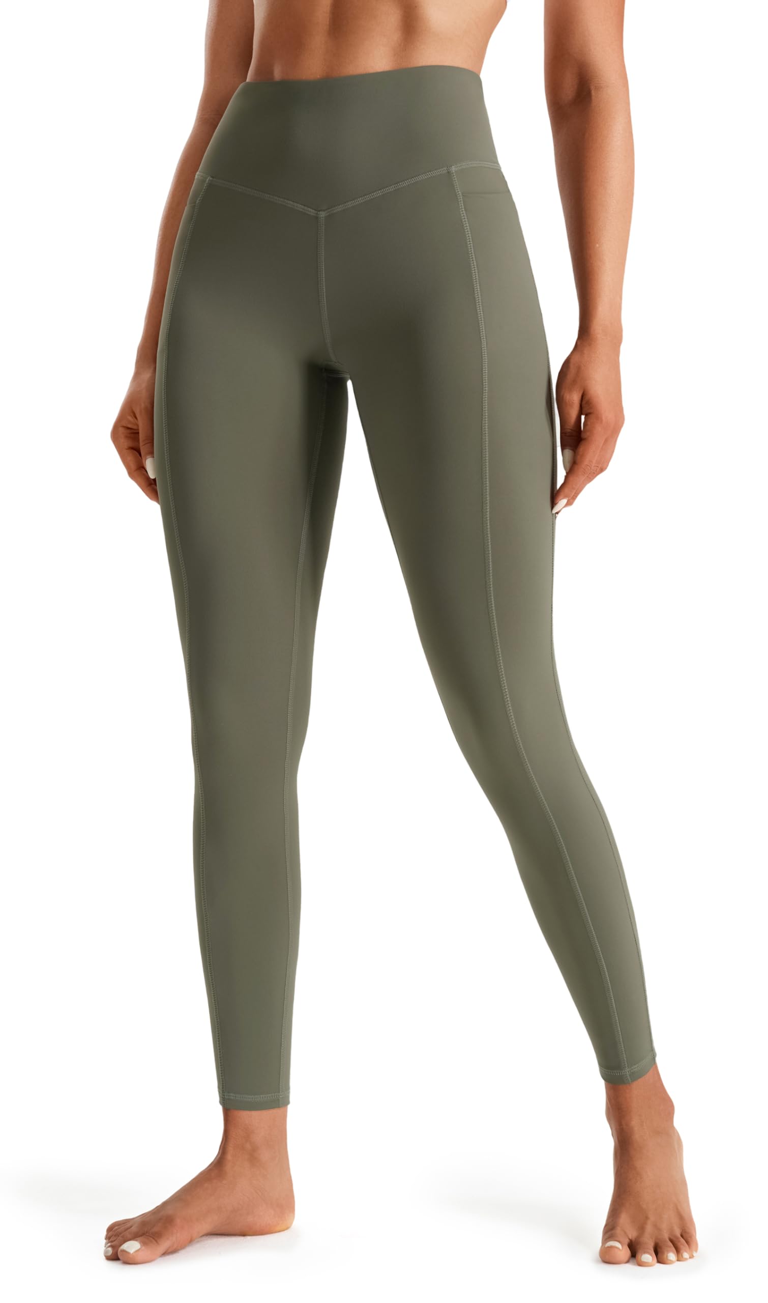 JOYSPELS Women's High Waisted Gym Leggings - Tummy Control Yoga Pants Full Length or 7/8 Length or Capri Leggings with 2 Side Pockets for Gym, Yoga, Workout, Running, Daily Leisure