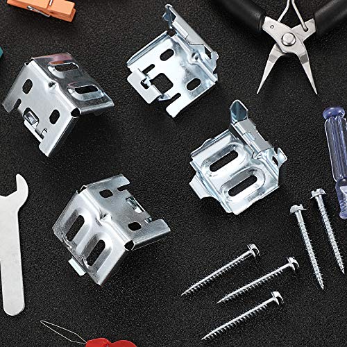 Mini Blind Brackets Bracket For Window Blinds, With Screws (6) #TOP3